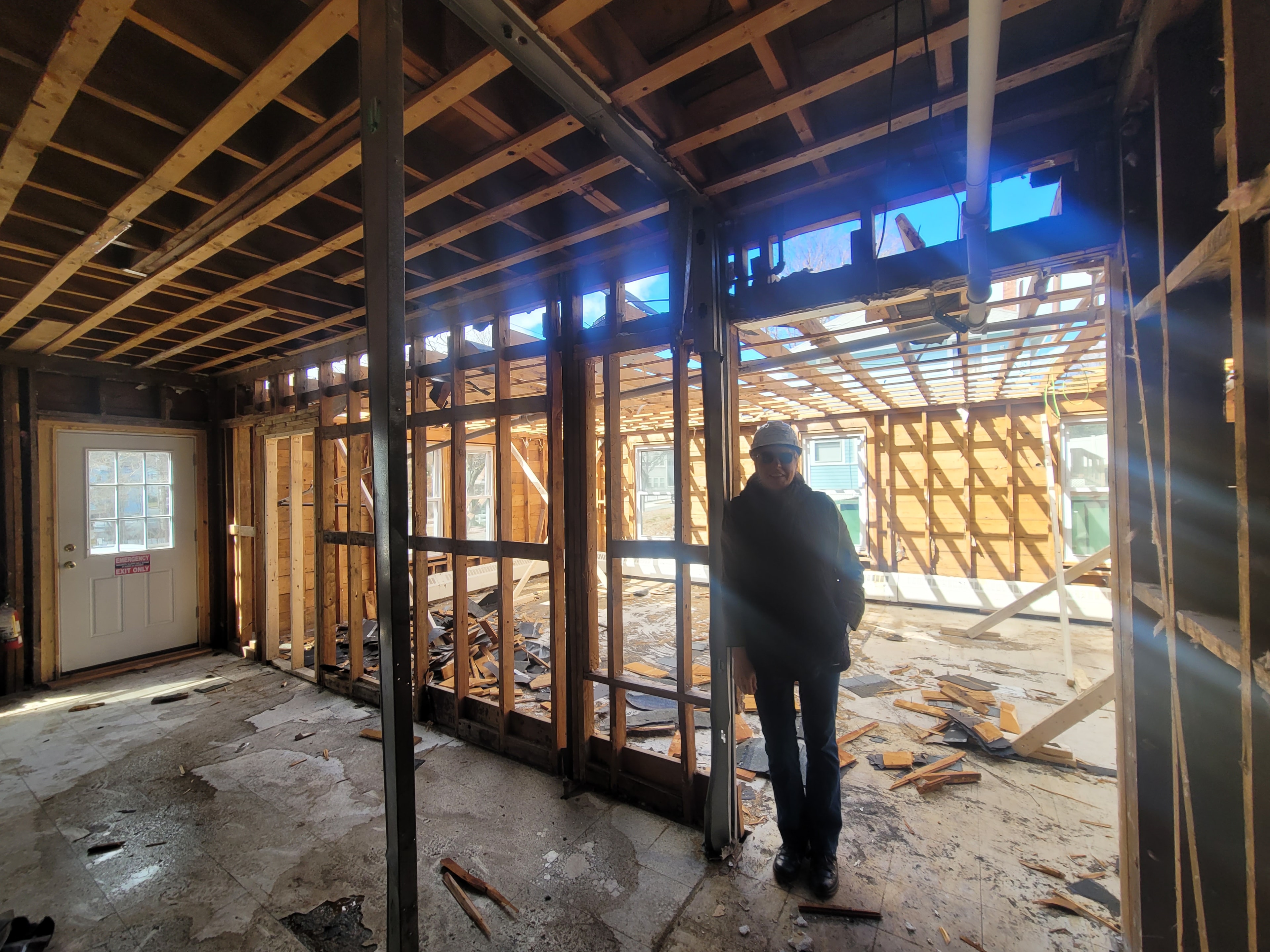 Home renovation in progress